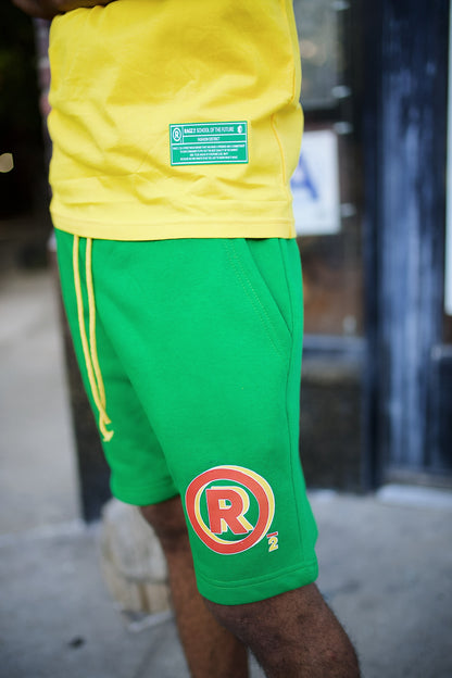 Green R logo Shorts