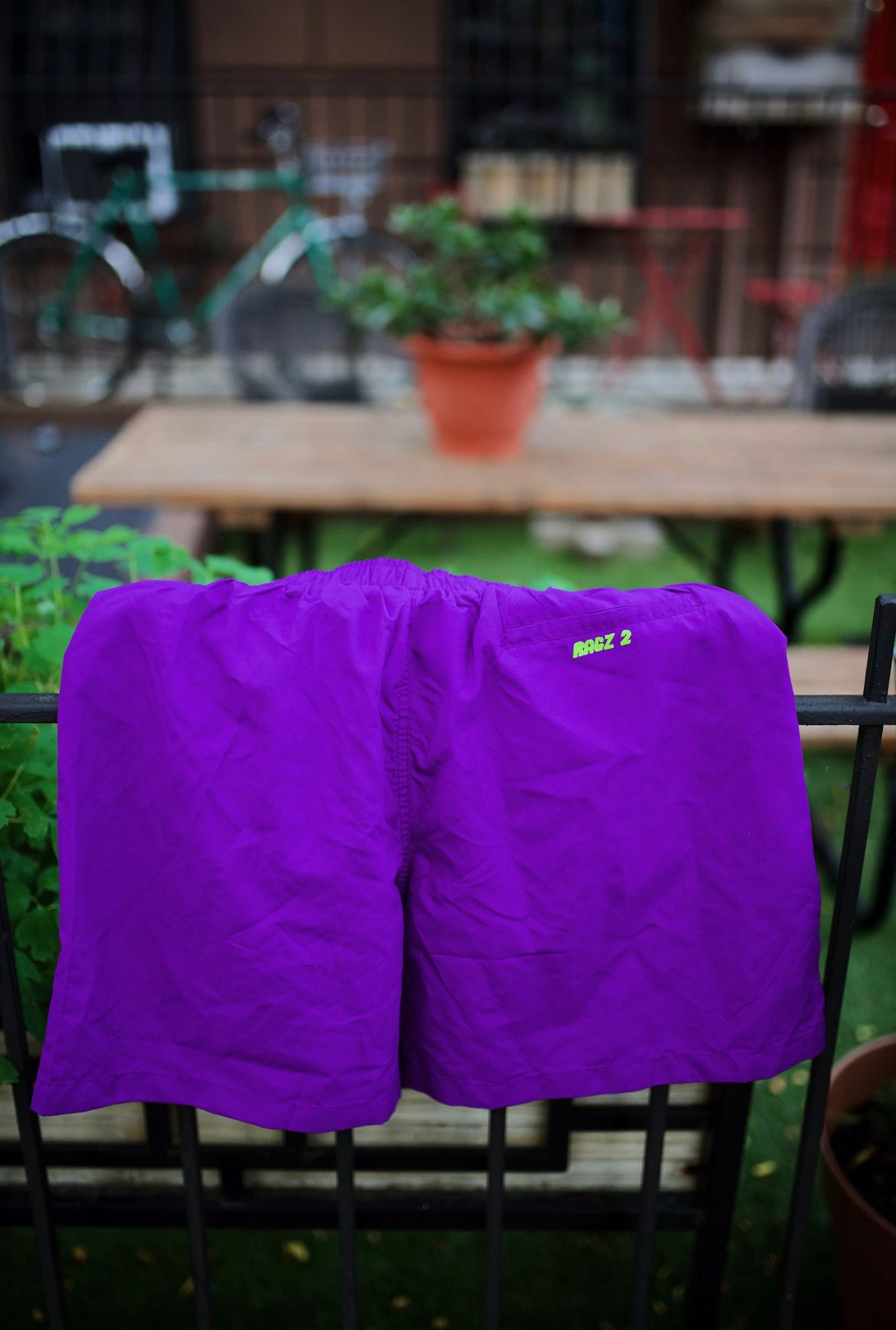 Ragz 2 Purple Glow Shorts