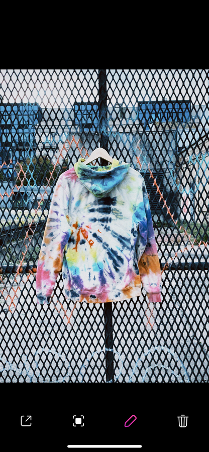 Ragz 2 Logo R Color Tie-dye 1 of 1 Hoodie