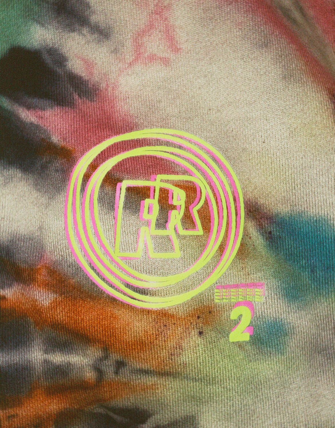 Ragz 2 Logo R Color Tie-dye 1 of 1 Hoodie